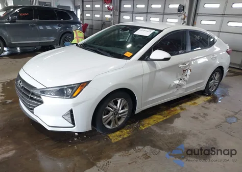 2020 Hyundai Elantra Sel from USA, damaged, VIN 5NPD84LF9LH633184